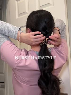 braided nurse hairstyle using @Dae Hair styling cream 👩🏽‍⚕️🩷 #nursehairstyles #daestylingcream #daehairstyles #funhairstylesfornurses #nursehairinspo #workhairstyle #cutehairstyles #easyhairstyles 