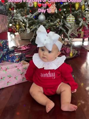 Day 17: wearing @cecilandlou ❤️ This set is definitely one of my favs!!! . . . . #babygirl #8montholdbabygirl #babybows #smockedbabyclothes #smocked #babychristmasoutfit #smockedbaby #babysfirstchristmas #girlmom #25daysofchristmas #25daysofchristmasoutfits 