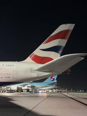 Airbus A380 Pushing back full push #airbusa380 #a380 #a380vs747 #aviation #losangeles #tiktokstays #airportlife #airport #airplanes #bigairplanes 