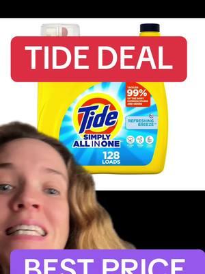 You can score 4 tide laundry detergent 128 count load for just $9.13 each. On Amazon!  Link in bio  ##Target##TargetCircle##TargetCoupons##TargetDealsOfTheWeek##TargetSavings##HowToCoupon##HowToSaveMoney##BeginnerCouponing##SavingMoneyIdeas##WalgreensCoupons##WalmartCoupons##EasyCouponDeals##couponingdealsthisweek##learntocoupon  . ##AmazonPrime##AmazonDeals##AmazonMustHaves##MoneySavingIdeas##SavingMoneyOnline##BudgetShopping##PrimeDeals##AmazonSavings##Couponer##ExtremeCouponer##Budget##Cheap ##amazonfashion##amazondealstoday#amazonpromocodes##freebies##DollarGeneral##DollarGeneralCoup