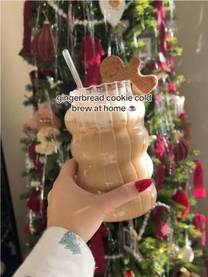 love slow mornings at home with an iced coffee always 🤎🧸☕️ #icedcoffee #icedcoffeeathome #coldbrewcoffee #coldbrewathome #coldbrew #gingerbreadlatte #slowmorningroutine 