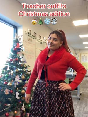 #christmasoutfits #teacheroutfits #christmasteacheroutfits #christmasspiritweek #spiritweek #teacherlife #middleschoolteacher 