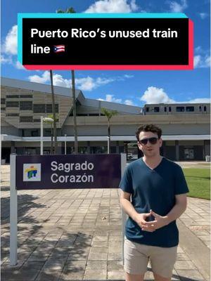 Did you know Puerto Rico has a metro system? #SanJuan #PuertoRico #PuertoRico🇵🇷 #Train #Trains #Railroad #Transit #TrainTok #Metro #Subway 