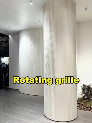 In addition to making curved shapes, it can also be used to make grille background walls, etc. #wpc #wallpanels #wpcwallpanel #wpcwallcladding #flutedwallpanel #buildingmaterials #walldesign #renovation #deco #harmercoverings 