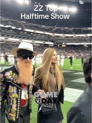 ZZ Top. Halftime Show at the Raiders Game. @Las Vegas Raiders @ZZ Top #dontmesswiththeraiderpuppet #raiderpuppet #raiders #raidernation #foryourpage #fyp #ZZTop 