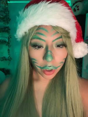 Maquillaje del Grinch 💚 #kattyeunice #grinch #maquillajedelgrinch #grinchmakeup #christmasmakeup #maquillajenavideño #fyp #parati #foryou 