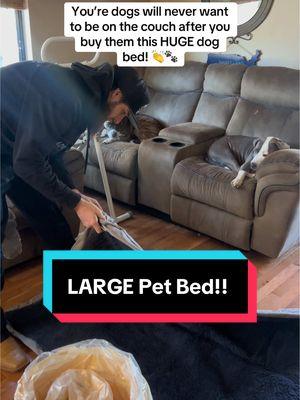 PURfect Christmas Gift For Your Pets!! #largedogbed #PetsOfTikTok #petbed 