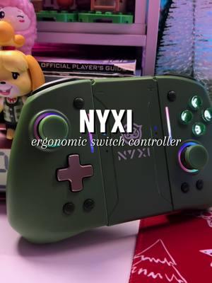 {GIFTED} @NYXI  Get yours here: https://nyxigame.com/products/nyxi-hyperion-pro-meteor-light-wireless-joy-pad-for-switch-switch-oled  #nyxi #nyxicontroller #ergonimic #switchcontroller #joycons #gifted #gaming #switchgaming #cozygamer #gamertiktok #giftidea #forupage 