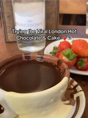 As travelers who love something viral and sweet, we HAD to try one of London's most famous hot chocolate and chocolate cakes from Italian Bear Chocolate—it’s as decadent as it looks! 🍫 A perfect treat during your free time on tour with us. #london #londonfood #londonfoodie #Foodie #foodietiktok #foodiesoftiktok #hotchocolate #viralfood #londonhotchocolate #travel #travelinspo 