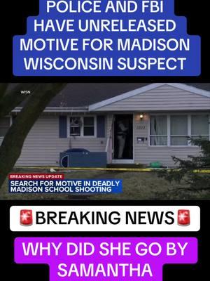 Madison Wisconsin Police and the FBI have searched the home of Natalie Rupnow, the shooter at abundant christian school and are expected to have a motive but have not yet released it to the public #breakingnews #news #madison #wisconsin #natalierupnow #shooter #schoolshooting #schoolshootingawareness #guncontrol #motive #suspect #school #privateschool #sus #trending #viral #fyp #foryoupage #foryou 