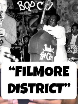 The History of The Filmore District in San Francisco. (FULL VIDEO ON PATREON ) . #sanfrancisco #sf #bayarea #bayareatiktok #filmore #blackhistory #blackhistorymonth #blackhistoryfacts #hunterspoint #415 #510 #yayarea 