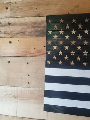 Done with this #wooden #americanflag #starsandstripes on to next #flag    #wood  #pallets  #blessed  #keephustling #neverlosefaith