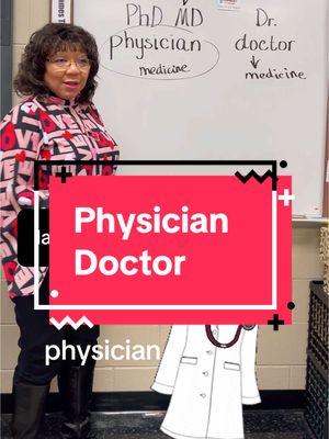 Physician vs. Doctor: What’s the difference? 🩺👨🏽‍🎓 In today’s lively lesson, we explored how all physicians are doctors, but not all doctors are physicians. My students learned that a doctor can be anyone with an advanced degree (like a PhD in chemistry or education), while a physician specifically refers to a medical doctor who practices medicine. We also had fun discussing the term quack—and no, it’s not just the sound a duck makes! 🦆 It was a fantastic vocabulary lesson with a dose of curiosity and a lot of laughter. #WordsMatter #PhysicianVsDoctor #physician #VocabularyLesson #doctor #MiddleSchoolTeacher #FunWithWords #LearnEnglish #GrammarAndVocabulary #ClassroomFun #TeachersOfTikTok #EnglishLesson #QuackMeaning #ESLTeacher #MiddleSchoolMoments #TeacherLife #DoctorOrNot