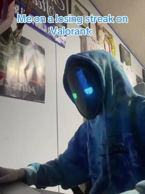 I do love playing Valorant, just there's certain people on that game that hit the wrong buttons #Valorant #losingstreak #chemionglasess 