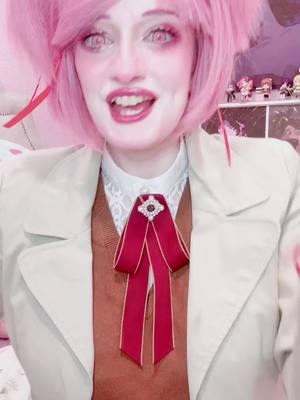 hello this is kitty!! >•< #dokidokiliteratureclubcosplay #natsuki #natsukiddlc #natsukicosplay #ddlc #ddlcnatsuki 