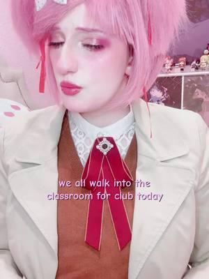 LMAOO #natsukiddlc #natsukicosplay #ddlc #natsuki 