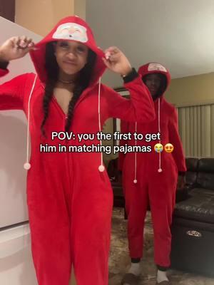 He dont dance for nothing tho😔😔😔 #fyp #christmaspajamas #outfitinspo #onesies #Relationship #couplegoals #couple #xyzbca 