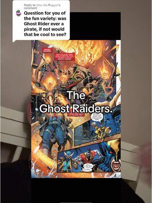 Replying to @𝔻𝕚𝕟𝕩 𝕥𝕙𝕖 ℙ𝕦𝕡𝕡𝕖𝕥 #marvel #comics #ghostrider #multiverses #ghostraiders #piratesofthecaribbean 