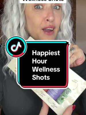 The happiest hour wellness shots changed my whole mood #happiesthour #wellnessshots #bliss #moodenhancer @TheHappiestHour 