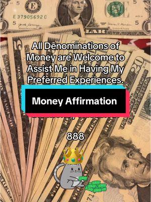 #money #moneytok #moneycat #denominations #wealth #affirmations #wealthaffirmations 