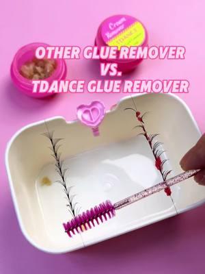 This video will show you the difference between our glue remover and others💪💪  Try TDANCE glue remover, gentle and non irritating & fast and effective for eyelash removal 🤗🤗 Shop lashes and tools online : tdancelashes.com 🛍️ Download app : TDANCE, enjoy 20% Off for first order 🥰 . . . . . . . #lashtech #lashtechnician #lashsalon #lashappointments #lashapplication #naturallash #naturallashes #lashstudio #lashartist #lashlife #lashlifestyle #lashreels #volumelashes #volumelashextensions #russianvolume #russianvolumelashes #661lashes #661lashextensions #tdancelashes #lashusa 