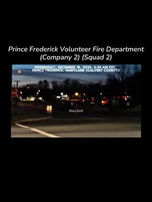 Prince Frederick Volunteer Fire Department (Company 2) (Squad 2) responding to a 10-50 PI (auto accident with injuries) early this morning that was originally reported as a property damage only accident (this specific accident was a rear end style collision for context). A few minutes later it became a sign refusal from both parties and units went back in service. #firefighterlife #volunteerfirefighter #qsiren #firetruck #thinredline #firefighter #firedepartment #firerescue #firefightersoftiktok #firetrucksresponding #piercefireapparatus #screamingqsiren #firetrucks #firetruckresponding #volunteerfirefighter #volunteerfiredept #volunteerfiredepartment #princefrederickvfd #princefrederick #princefrederickmd #gogetembrothers #seagrave #seagravemarauder #seagravefireapparatus #seagravefiretrucks #seagravefiretruck #piercefireapparatus #piercetrucks #piercefiretrucks #piercefiretruck #qsiren #qsirenscreaming #qsiren #qsirenssavelives #screamingqsiren #qsirenscreaming 