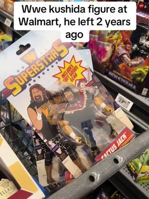 Was looking for this wwe superstars cactus jack and found a wwe kushida figure at walmart. I just saw kushida at the njpw strong style evolved show #cactusjack #mickfoley #wwesuperstars #walmart #kushida #njpw #newjapan #tjp #walmartfinds #WWE #nxt 