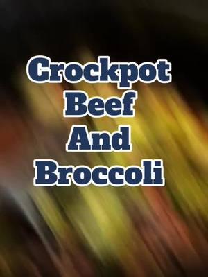 🥩🥦Crockpot Beef and Broccoli! Spray crockpot Slice beet of choice into strips, season with salt and pepper abd place in crockpot. Mix together a cup of beet broth, 1/2 cup of soy sauce, 1/4 cup brown sugar and 1.5 tsp minced garlic until well combined. Cook on low for 4 hours Remove half a cup of the juice and mix with 1 TBSP cornstarch, and add back stirring well! Add 2-3 cups of broccoli, cover and cook for an additional hour. Mix well and serve over some protein rice or cauliflower mash! Enjoy! #RecipeShare #EasyRecipes #FoodLovers #highprotein #beefandbroccoli #CrockpotRecipes #LowCarbLife