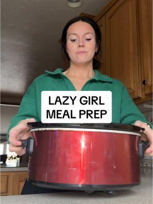 Meal prep made simple so you can hit your goals in 2025 without hours in the kitchen -plop in your chicken -season to your liking -cook on high for 4 hours -shred We use throughout the week for tacos, green bean casserole, eggs — the options are endless! #mealprep #mealprepideas #mealprepping #easymealprep #easymealprepideas #easymealpreprecipes #lazymeals #lazymealprep #mealprepweightloss #creatorsearchinsights 