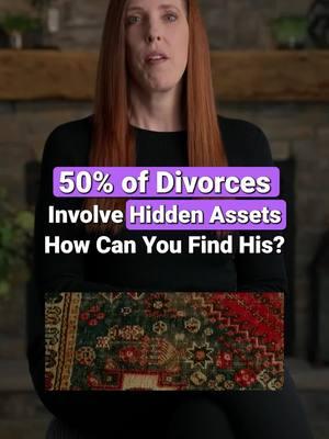 There is hidden money in at least 50% of divorces, according to the research. My experience investigating fraud tells me that the real number is more like 75%. You CAN find the money that your husband is hiding, you just have to be willing to take a look in the financial records. Most divorcing women don’t need a forensic account… although you can certainly go that route. But I created the Divorce Money Guide to help you know what to look for and where to look for it, so you don’t have spend a fortune on an expert. Comment DMG for more info. #findthemoney #forensicaccountant #heshidingmoney #divorcemoneyguide #findit