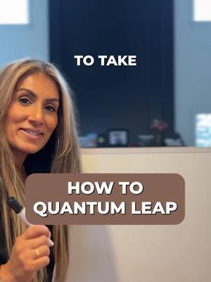 How to Quantum Leap 🤫 Follow for more mindset tips to attract more money while working less! #abundancemindset #moneymindsetshift #femaleentrepreneur #inspiringwomen #healingmoney #manifestwealth #emotionalmastery #womeninspiringwomen #bosslady #feminine #moneymindset #wealthywomen #empowermoney #quantumleap #feminineenergy #businesspricingtips #moneyleaks #womeninbusiness #wealthymindset #empowerwomen