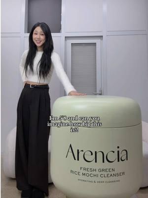 HAD to walk over to my neighbor, Arencia for this crazy experience! This fresh green rice mochi cleanser can be found on Amaz0n and Olive Young💚 아마존이랑 올리브영에서 구매 가능합니다 !   @Arencia #arenciapartner#arenciapartnermochicleanser #acne #acnecleanser #대왕떡솝 #떡솝 #oliveyoung #amazon #kskincare #amazonfinds 