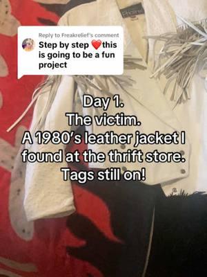 Replying to @Freakrelief day 1 of making this jacket. Super excited to see how it turns out. I will be linking all the videos to this comment so they are easy to find. #punkfashion #punk #punkstyle #punkrock #punkgirl #goth #gothfashion #alternativefashion #alternative #fashion #grunge #s #gothaesthetic #altfashion #punkaesthetic #punksnotdead #gothic #y #gothstyle #punks #grungeaesthetic #emo #gothgirl #alternativestyle #punkmusic #grungefashion #grungestyle #punkhair #alt #sfashion #streetpunk #punkjacket #grindcore #hardcore #powerviolence #crustpunk #crusty #mdc #rkl #tankgirl #fyp #longbeach #cali #california #surfpunk #losangeles #slcpunk 