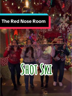 I love @redcowmn Red Nose Room at their Uptown Mpls location! They have speciality Holiday cocktails, festive food, & even their regular menus which means we enjoyed holiday bevys with brunch!  We also enjoyed a rumchata shot from their shot ski! It was a fun brunch for sure!  #brunch #rednoseroom #redcow #Foodie #foodtiktokfood #foodblogger #holiday #festive #sip #like #twincities #mpls #minneapolis