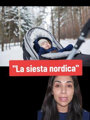 sabias de "la siesta nordica" que consiste en dejar a tu bb dormir fuera en si carrito en climas verano o bien invierno  #greenscreen #sabias #siesta #clima #frio #calor #bebes #ritual #costumbres #suecia #finlandia #noruega #dinamarca #paratii #fyp 