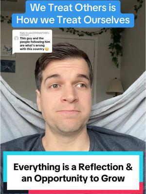 Replying to @user2351042477203  When I get hate comments, I’ve learned to see them differently. The way people treat others is often a reflection of how they treat themselves. When someone lashes out or calls names, it reveals how they talk to themselves—and honestly, that’s heartbreaking. I can’t help but feel empathy for them, because it’s sad to think someone might view themselves that way. But at the same time, I’ve realized these negative comments are also opportunities for growth. If something triggers me, I try to sit with it and ask, Why? Why does this bother me? It becomes a chance to heal, to become more grounded, and to let go of old wounds. Ultimately, everything in life is a lesson, and the way we treat others—and ourselves—is a reflection of the love we have within. So let’s start there: love yourself. You’re pretty awesome. #Empathy #SelfLove #GrowthMindset #EmotionalHealing #SelfReflection #LessonsInLife #PersonalGrowth #Mindfulness #Transmutation #LoveYourself