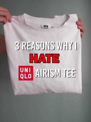 Uniqlo’s AIRism tee is overrated…#fyp #uniqlo #styletips #mensfashion 