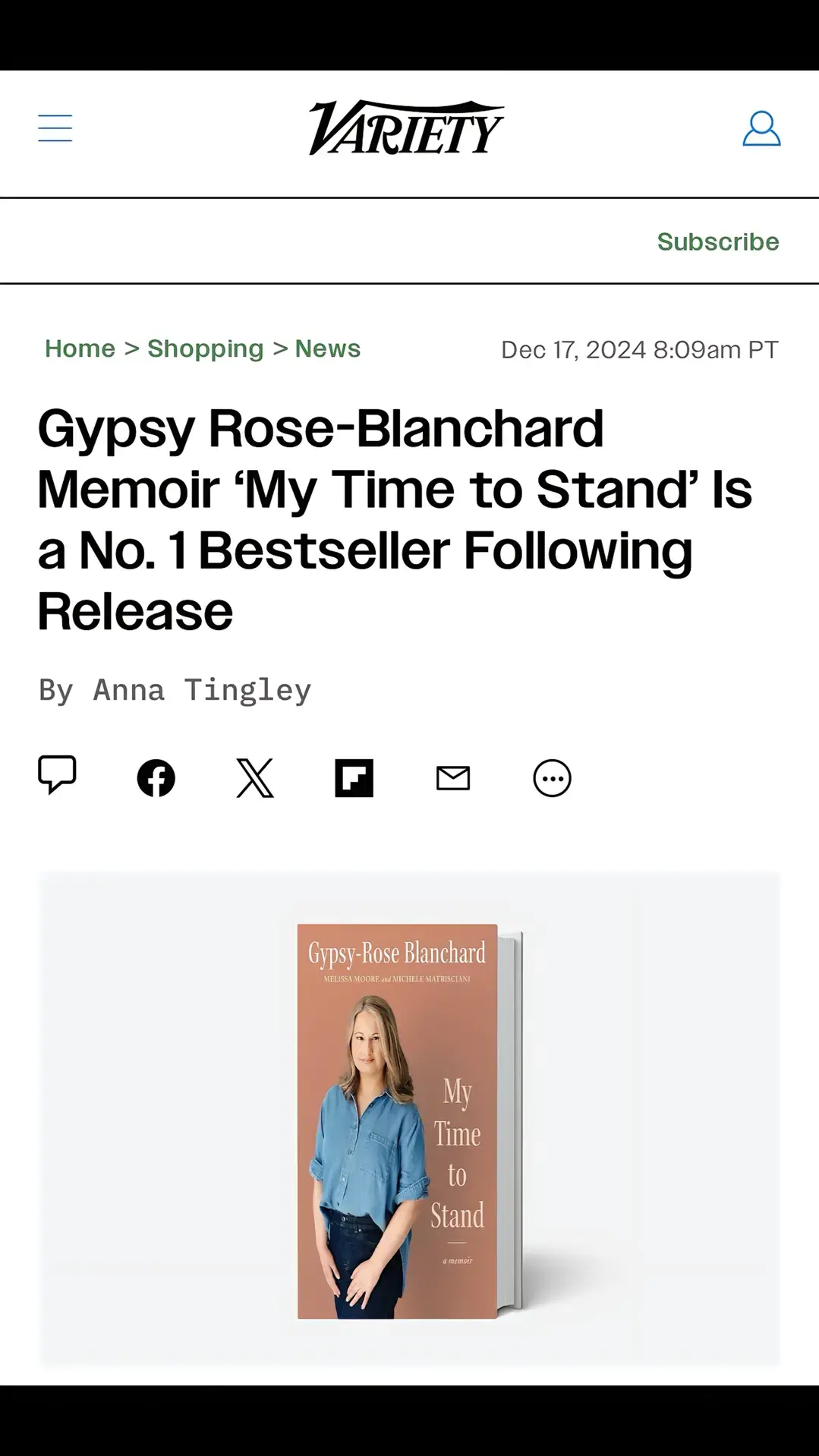 Congratulations Gypsy! @variteymagazine #YOUGOGIRL