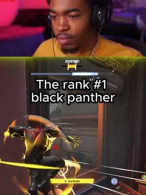 Rank 1 black panther on marvel rivals #somjuu #marvelrivals #blackpanther #marvel #marvelrivalsclips  