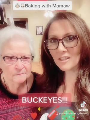 Buckeye Time!!! #buckeyes #candy #chocolate #peanutbutter #ohio #christmas #treats #tradition #Recipe #recipesoftiktok #tutorial #bakingwithmamaw #EasyRecipe #holiday #snack #reposting #newfollowers #enjoy 