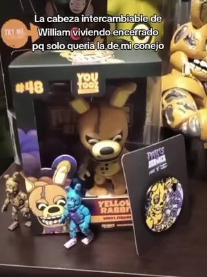 Estoy curandome porfin #fivenightsatfreddy #collector #coleccionista #fnafcollection #youtooz  #fivenightsatfreddys #fnaf #fnafmovie #williamafton #steveraglan #fyp #fy #foryou #ptp #pt #parati #yellowrabbit #theyellowrabbit #springtrap #springbonnie #simp #fangirl 