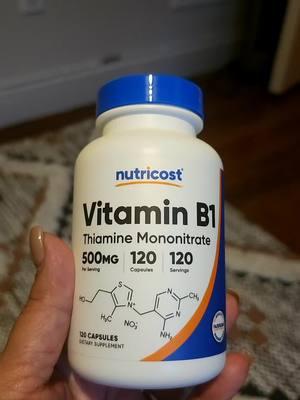 Nutricost Vitamin B1 (Thiamine . . . #nutricost #vitamin #vitaminb1 