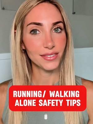 ⚠️ATTN LADIES WHO RUN/WALK ALONE  #safety #femalerunner #runnersofinstagram #safetytips #safetyfirst #situationalawareness #streetsmart #beaware #beawareofyoursurroundings #womenempowerment #womanempowerment #womenempoweringwomen #femaleempowerment