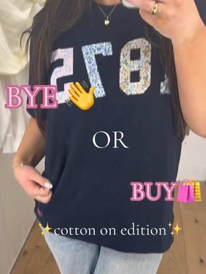 this was so fun :) @COTTON ON #cottonon #buyorbye #byeorbuy #clothing #shopping 