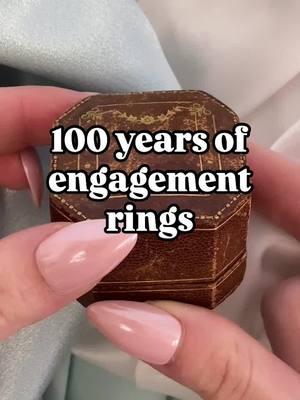 Which year is your favorite?! 💍 #diamondring #antiquering #ring #jewelry #vintage #diamond #engagementring #explorepage #reel 