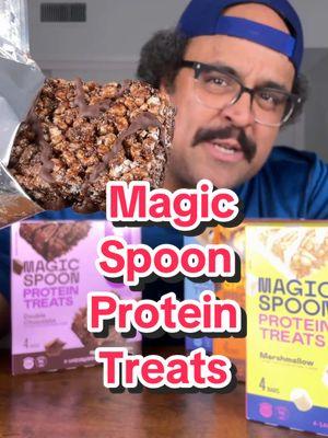 These Protein Treats from @Magic Spoon are light, airy, crunchy nd very tasty! #magicspooncereal #magicspoonpartner #magicspooncerealbar #cerealbar #proteincereal #proteincerealbar #magicspoonproteinbar #proteinricekrispies #proteinsnack #proteinbreakfast 