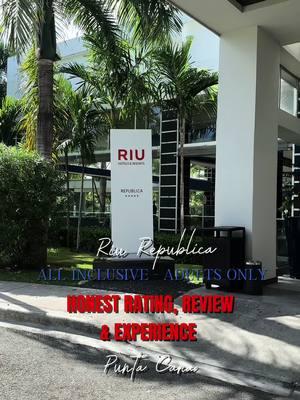 I see alot of people talk about the PRO’s of this resort but not enough about the CON’s…. if you are used to luxury this probably isnt the hotel for you! but if you just need somewhere to lay your head and enjoy your trip go ahead! they have fun colored theme parties!! lmk if yall need any clarification on anything #riurepublica #riurepublicapuntacana #riuresorts #puntacanaresort #puntacana #dominicanrepublic 