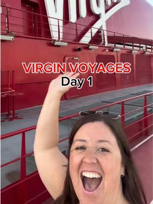 Virgin Voyages Vlog: Day 1! #fyp #foryoupage #virginvoyagescruise #resilientlady  #virginvoyages #vv #vvcruise  #cruise #cruising #CruiseShip #adultsonlycruise #ACoupleTravelers #KeepTraveling #travel #caribbean #caribbeancruises #travelvlog #travelvloggers #cruisevlog #cruisevloggers