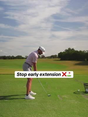 Save this to stop early extending ❌🙌 #golf #golftiktok #golftok #golfer #golfswing #golfing #golflife #golftips #golfcourse #golfclub #golfpro  #golfday #golfcoach #golfers #golfshot #golftip #golfdrills 