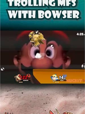 Ok, bye byeee #smashbro #supersmashbros #nintendo #bowser 